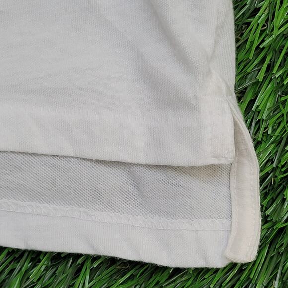 NIKE Check Swoosh Shirt Womens Medium 21x22 Baggy Big-Logo - Picture 13 of 13